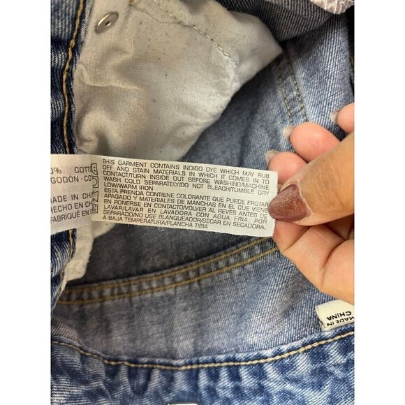 Vintage Union Bay Jeans Womens 11 Blue Denim High Rise Mom 80s Retro Tapered - Picture 14 of 14